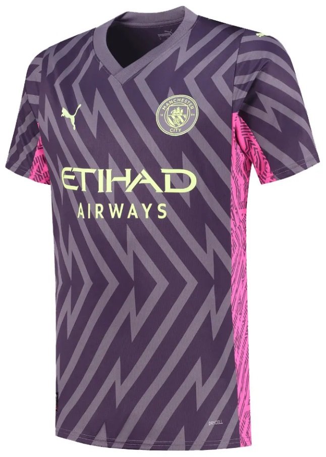 Camisa Goleiro II Manchester City 2023 2024 Puma oficial 